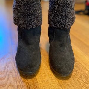 White Mountain Heeled Winter Booties